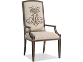 Hooker Furniture Casual Dining Rhapsody Insignia Arm Chair - 2 per carton/price ea
